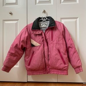 Vintage pink ski jacket